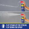 imageWD40 MultiUse Product Featuring an 8inch Flexible Straw EZReach to Help You Get to Hard to Reach Spaces to Save Time on Jobs for Lubricating Penetrating ampamp Preventing Rust 144 oz Spray Can