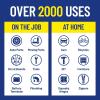 imageWD40 MultiUse Product Featuring an 8inch Flexible Straw EZReach to Help You Get to Hard to Reach Spaces to Save Time on Jobs for Lubricating Penetrating ampamp Preventing Rust 144 oz Spray Can