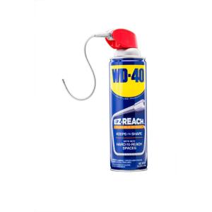 imageWD40 MultiUse Product Featuring an 8inch Flexible Straw EZReach to Help You Get to Hard to Reach Spaces to Save Time on Jobs for Lubricating Penetrating ampamp Preventing Rust 144 oz Spray Can