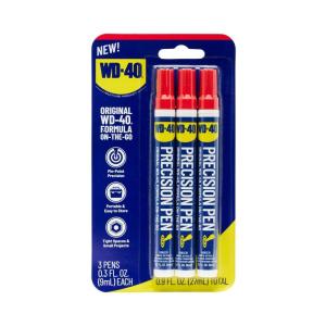 imageWD40 Original Formula Precision Pen OnTheGo Lubrication with PinPoint Precision Controlled Flow Portable Easy to Hold Easy to Store Ideal for Small and Tights Spaces 03 fl oz 3Pack3Pack