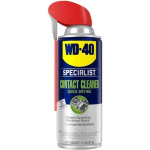 imageWD40 Specialist Contact Cleaner Spray with Smart Straw TWIN PACK  11 OZ 12Pack11 Ounce Pack of 12